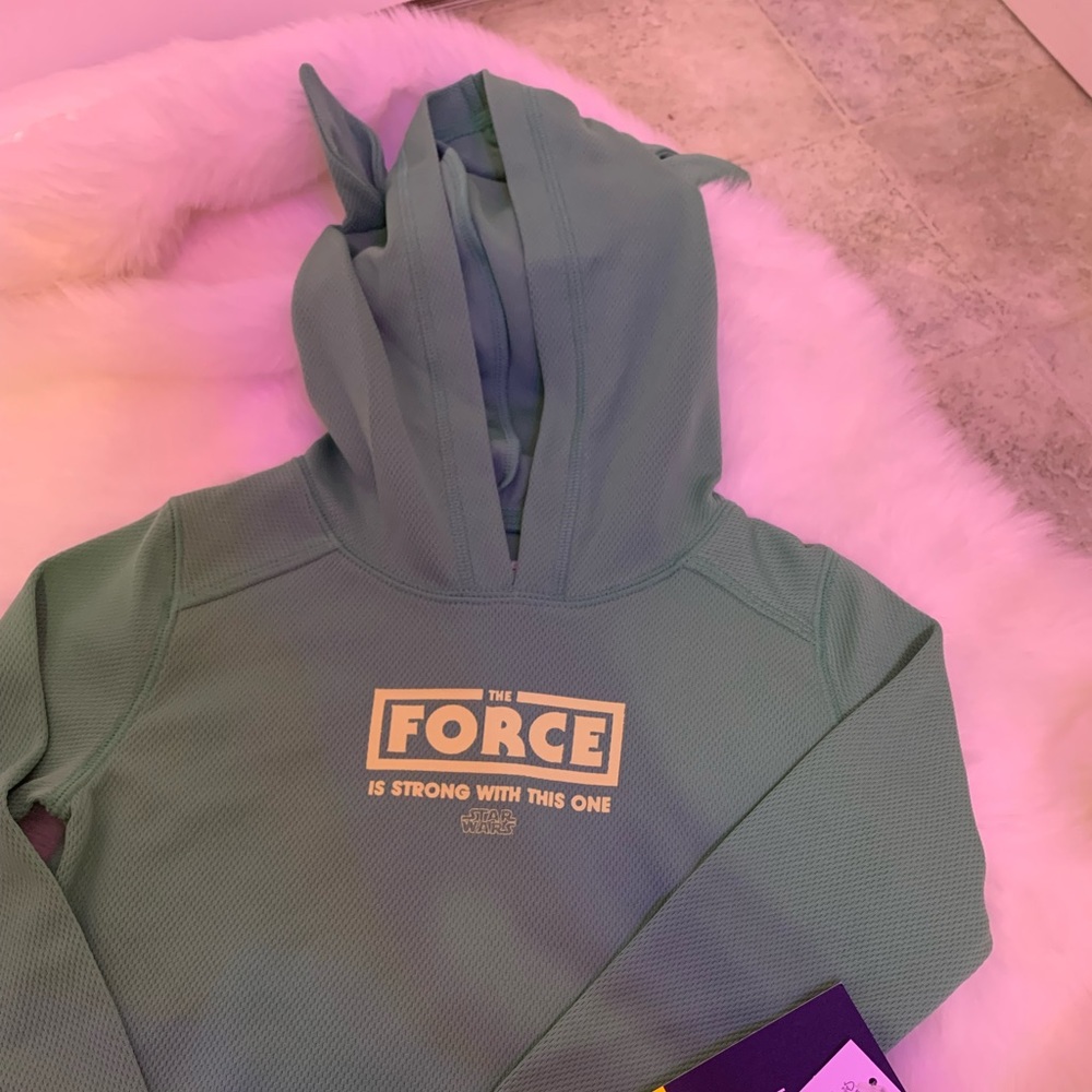 NWT Baby Gap Green Hoodie 3T : “The Force is Strong with this One”